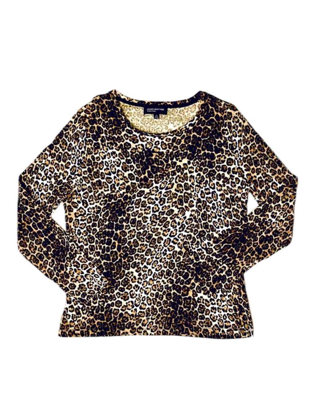 JONES NEW YORK animal-print top